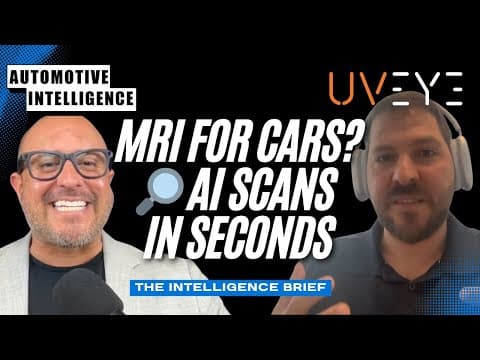 MRI for Cars? UVeye + Cox Just Changed Merchandising & Service Forever