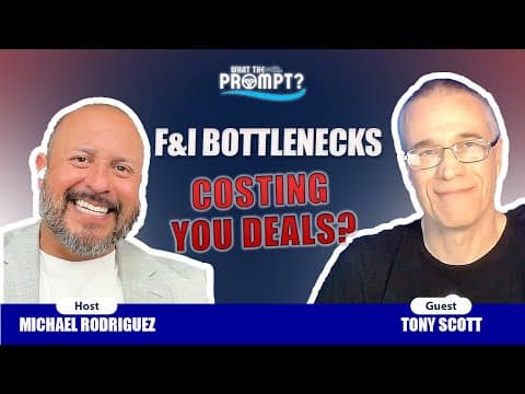 How Deal-Chex AI Fixes F&I Bottlenecks Before They Cost You Thousands